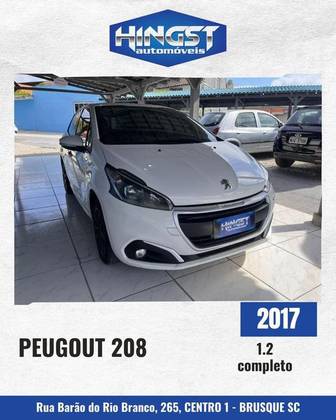 PEUGEOT 208 1.2 ACTIVE 12V FLEX 4P MANUAL